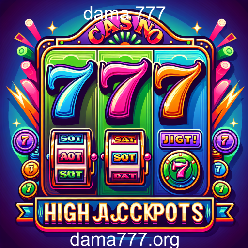 Descubra os Jackpots Altos no Dama 777